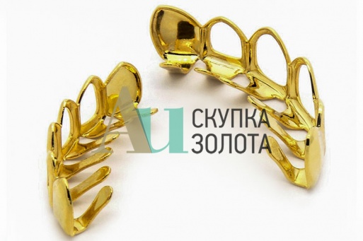 Золотые стоматологические вставки из золота